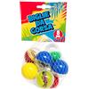 Generico Biglie da Spiaggia Confezione da 8 Biglie da Corsa in Plastica Ø 3,5 cm per Spiaggia Mare Giardino Piscina e Casa Colori e Soggetti Assortiti Gioco Bambini Giocattolo Estivo Giochi all'Aperto (a)