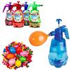 Generico Pompa Palloncini Acqua, 1500ML Pompa Riutilizzabile Bombe Acqua Adatta, Pompas Palloncini Acquas con 500 Palloncinis, Spruzzatore Multiuso Palloncinis Acquas, per Bambini Adulti (Colore Casuale)