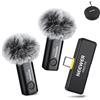 Neewer Kit Microfono Lavalier Wireless per USB C, Microfoni a Condensatore Om...
