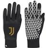 adidas Unisex - Adulto Juventus Home Fieldplayer Gloves, black/white/dark football gold, L