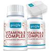 Vitamina B Complex Alto Dosaggio 730 Compresse PiùLife 1 Al Giorno 100% VNR