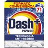 Dash Detersivo Per Bucato In Polvere, 71 Lavaggi, Tecnologia anti residui, ri...