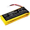 TECHTEK Batteria 800mAh compatibile con Schuberth C3, C3 Pro, per Cardo G4, G...