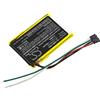 TECHTEK batterie compatibile con Garmin 3LA037240, Edge 130 sostituisce 36100...