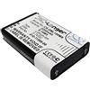 TECHTEK Batteria 2200mAh compatibile con Garmin E1GR, E1GRVIRBELITE, E2GR, E2...