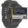 MUKUZI Batteria compatibile con orologio da corsa Garmin Forerunner 55/GPS ri...