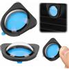 Junerain Protector per Obiettivo Fotocamera Paraurti Anteriore per Model Y/YL, Accessori di Protezione per Obiettivo, Resistente ai Graffi e alle Cadute, Compatibile con Model Y/3