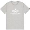 Alpha Industries Maglietta Basic Uomo Greyblack/Black