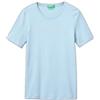 United Colors of Benetton T-Shirt 3GA8E16A2, Blu, M Donna