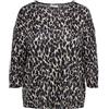 ONLY CARMAKOMA Women's CARALBA 3/4 Noos Top Tortora Gray/AOP:Anita Leo, L-50/52, Grigio Talpa/AOP: Anita Leo, 56/58
