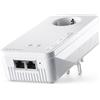 devolo Magic 2 WiFi 6 next adattatore di espansione Wi-Fi Powerline, fino a 3.000 Mbps, presa Wi-Fi, 2 porte LAN Gigabit, bianco