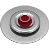 Coperchio Magico Antiodore Ø35 cm Ventur Magic in Acciaio Inox Pomolo in Bachelite Cooker Rosso