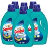 Der General 6x detersivo liquido General Universale 5in1 per Lavatrice 44 Lavaggi - 6 Flaconi da 1,98L ognuno