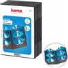 Hama Dvd Quad Box, Black, Package of 5 Pieces 4dischi Nero