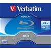 VERBATIM BdR Datalife 25Gb*6X Jewel Case