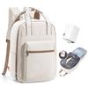 BJLFS Zaino da Viaggio con Sottovuoto Ryanair 40x30x20 Wizzair Bagaglio a mano 40x20x25 Ryanair con Pompa Borse da Cabina per Easyjet 45x36x20 con compressione sottovuoto,Zaino Casual per Laptop