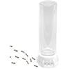 Generisch Distributore di acqua per formiche, dispenser di liquidi per piccoli animali, robusto accessorio portatile per formiche, mangiatoia antiscivolo per interni