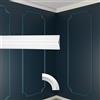 MARBET DESIGN Rivestimenti murali - Decorazione con segmenti di parete in polistirolo - Segmenti Cassette Decorative Rivestimento Murale Profilo Murale Cornice per Quadro (B-42 60x20 mm, 10 Metri)