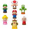 Little People Mario Bros Little People Mattel - Set di personaggi iconici per gioco e collezione, per bambini da 1 anno in su.