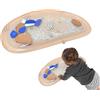 Weldphur Tappetino D'acqua Per Bambini - Tappeto Sensoriale neonatio Con Acquario Gonfiabile, Tappetino Sensoriale Neonato Gonfiabile Con Acquario, Tappetini Per Giochi D'Acqua Per Bambini