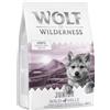 Wolf of Wilderness Confezione prova! Wolf of Wilderness Crocchette, umido e snack per cane - 400 g crocchette Junior Wild Hills - Anatra
