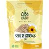 CIBO CRUDO crudo biologico vegan Semi di Girasole Biologici - 500. Semi di Girasole Sgusciati non Tostati e non Salati. Senza Glutine per Natura. Fonte di Vitamina E Selenio e Magnesio. Ideale per Biscotti Pane Pizza Insalata.