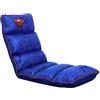 GXTrust Trust Gaming GXT 718 Rayzee Sedia Gaming Ripiegabile, Sedia Pieghevole con Schienale per Pavimento, Fino a 125 kg, Sedia da Terra Portatile per Console, Gioco, Lettura, Relax, TV, Bambini - Nero