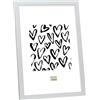 Deknudt Frames S44CD1-15.0X20.0 - Portafoto Basic in Legno e MDF, 15 x 20 cm, Colore: Argentato