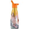 Cool Bottles - Borraccia Termica per Bambini - 260 ml - Savannah Kingdom - Bottiglia Acqua Acciaio Inox - Bevande Fredde 36 Ore e Calde 18 Ore - Rifiniture con Disegno in Rilievo - Senza BPA