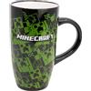 Stor Tazza Latte in Ceramica Minecraft 695ml - Grande Tazza da Caffè con Design Originali - Lavabile in Lavastoviglie e Microonde - Prodotto Ufficiale