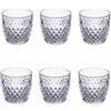 Villa d'Este Home Tivoli 1996 Set 6 bicchieri acqua 350 ml in vetro, Diamond Balloom
