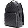 GUESS Zaino Milano 4G Logo, Nero, Similpelle Ecosostenibile, 42 x 30 x 13 cm, con Spallacci Regolabili e Tasche Multiple