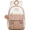 MOMUVO Zaino da donna per viaggi e lavoro, Beige cachi - 43 cm, 17 inch