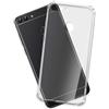 mtb more energy® Custodia Crystal Armor per Huawei P Smart (2018, 5.65'') - Hard PC Back & Soft Silikon Bumper - Angoli rinforzati - Trasparente - TPU PC Case Cover