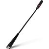 Superbat Antenna Walkie-Talkie Doppia Banda VHF/UHF 144/430MHz, Antenna Morbida a Lazo ad Alto Guadagno con SMA Femmina, Compatibile con Wouxun/TYT e Altri Walkie-Talkie