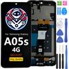 iYAiYO Schermo LCD Display Digitalizzatore Touch Screen Ricambio Compatibile con Samsung Galaxy A05s SM-A057 Original Con Marco Schermo Completo con Strumenti