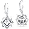 LeCalla Orecchini a goccia in argento Sterling 925 con filigrana a goccia, da donna, lunghi, in argento 925, ipoallergenici, in filigrana, Argento sterling, Non pietra preziosa