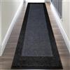 DOMUSTEX Tappeto Antiscivolo e Lavabile in Lavatrice 60 x 213 cm, Tappetino d'Ingresso Assorbenti per Cane, Corridoio, Bagno, Cucina, (Imballaggio Rotolo)