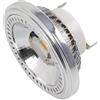 JHXHFJXZ 1PC Lampadina riflettore dimmerabile LED AR111 Faretto 12W G53 Testa GU10 Lampadine riflettore for faretti Adatto per garage, magazzini, fabbriche(Warm White)