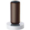 HONGBI Purificatore d'Aria Portatili 3 in 1 Vero HEAP Filtri a Carboni Attivi Elimina Polvere/Polline/Fumo/Odori/Muffa/PM2.5 Basso Rumore per Casa Ufficio Auto Oro 16.5(H) x6.5(φ) cm