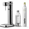 Aarke Carbonatore 3, spray di alta qualità, finitura in acciaio inox + cilindro Aarke 60L CO2, 100% CO2 rinnovabile
