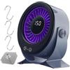 Generico Ventilatore Da Scrivania - Apparecchio con Testa Orientabile e Display Digitale - Ventilatore Personale Da Tavolo E Parete | Per Pisolini, Studio, Camera, Dormitorio, Scrivania Computer, Studenti, Rag