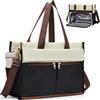 Joygoodta Borsa tote con scomparto per il pranzo, borse per laptop 3 in 1 da donna, borsa da lavoro con sezione isolata a prova di perdite, per computer per spostamenti e viaggi
