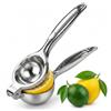 Double.S Spremiagrumi manuale in acciaio inox, 7 cm, spremiagrumi manuale, lavabile in lavastoviglie, durevole, per bar, cucina, ristorante