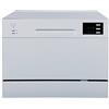 SPT SD-2225DS - Lavastoviglie con accensione a LED, colore: Argento