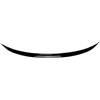 Generico Auto Spoiler Posteriori Per Gli Accessori A3 S3 RS3 A4 S4 B9 A6 BERLINA Ala Posteriore Tronco Spoiler Kit Corpo Carrozzeria Wings Coda Labbro Alettone(Nero)
