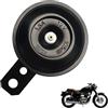 NUDVMUCH Tromba da moto da 12 V, corno da moto, universale, impermeabile, per moto, avvisatore sonoro, moto, 12 V, veicolo, per moto, auto, camion