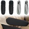 EnixwH 4 Pezzi Copri Bracciolo Auto Copribraccioli per in Tessuto Elastico Bracciolo Auto Universale Vestibilità Universale Lndéformable Adatto per Braccioli di Sedili in Camion e Altri Tipi