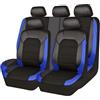 Alasaaydg Coprisedili Auto per Audi A5 Sportback Coupe 2010-2021, Traspirante Impermeabile, Antiscivolo, Coprisedile Auto Tutte Stagioni Copriseggiolino, Accessori Auto,Blue