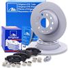 Generico ATE Set di freni asse posteriore incl. dischi freno posteriori ¯ 272 mm completi e pastiglie freno posteriori Compatibile con AUDI, SEAT, SKODA, VW BEETLE, GOLF, SCIROCCO, TOURAN